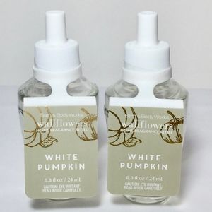Bath & Body Works Accents - 2 WHITE PUMPKIN Wallflowers Bath & Body Works Accents - 2 WHITE PUMPKIN Wallflowers